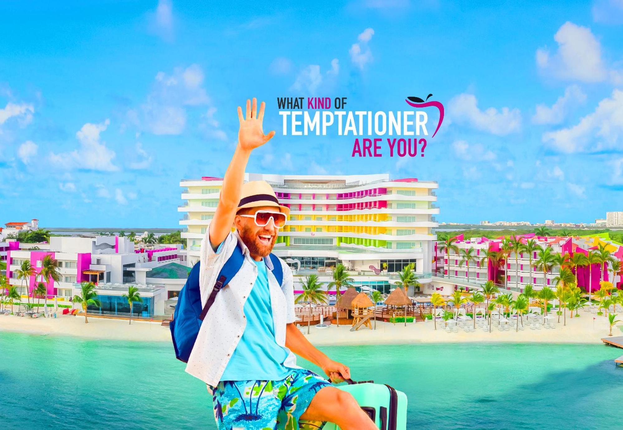 Temptation At The Tower Cancun Resort (Adults Only) Exterior foto