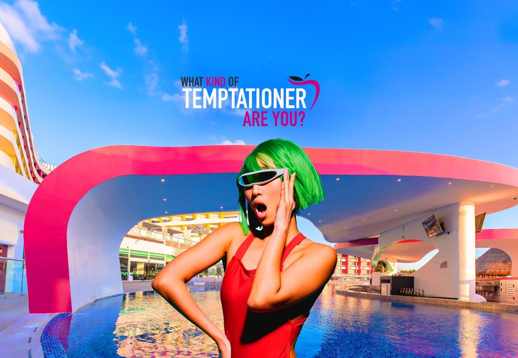 Temptation At The Tower Cancun Resort (Adults Only) Exterior foto