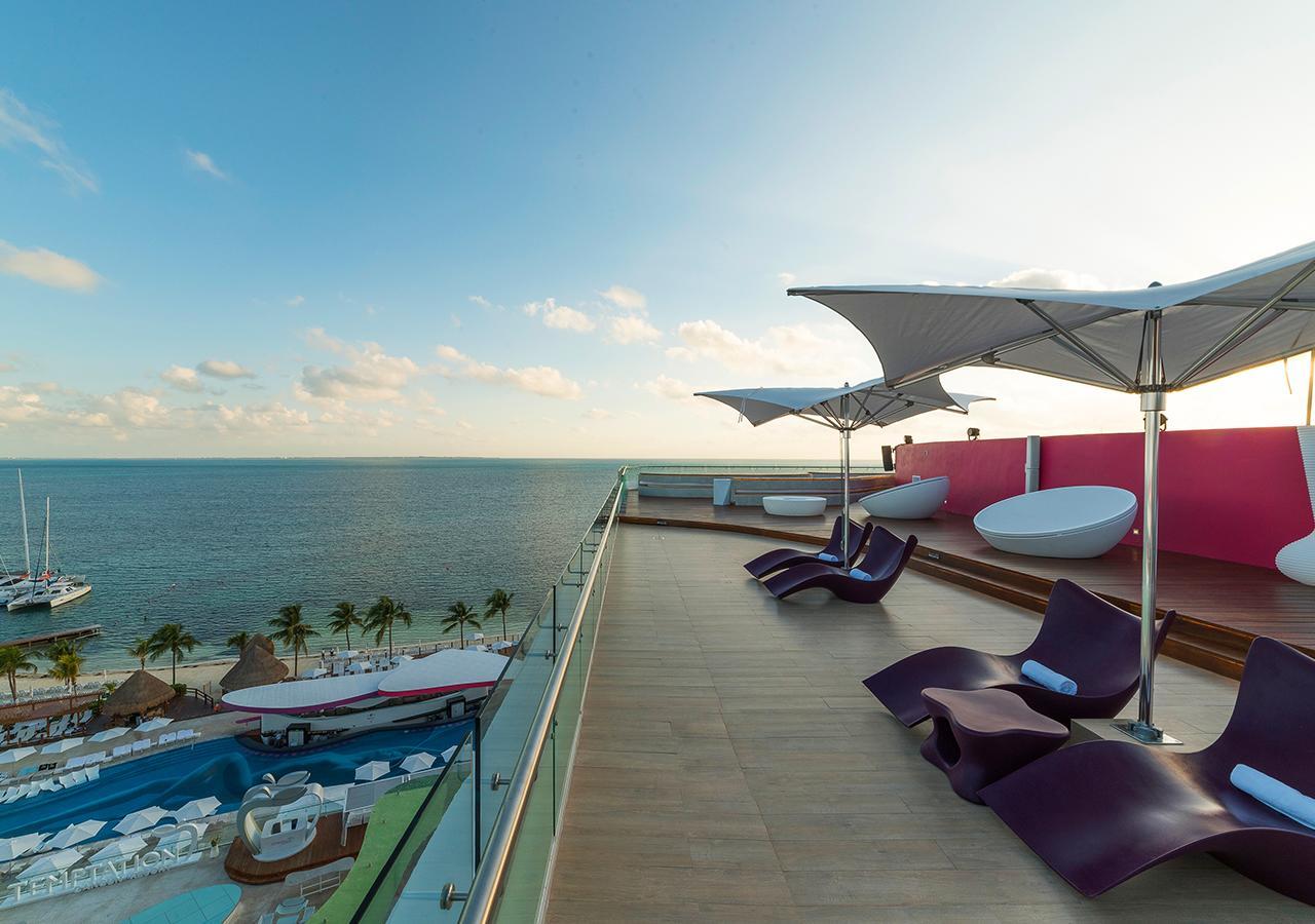 Temptation At The Tower Cancun Resort (Adults Only) Exterior foto