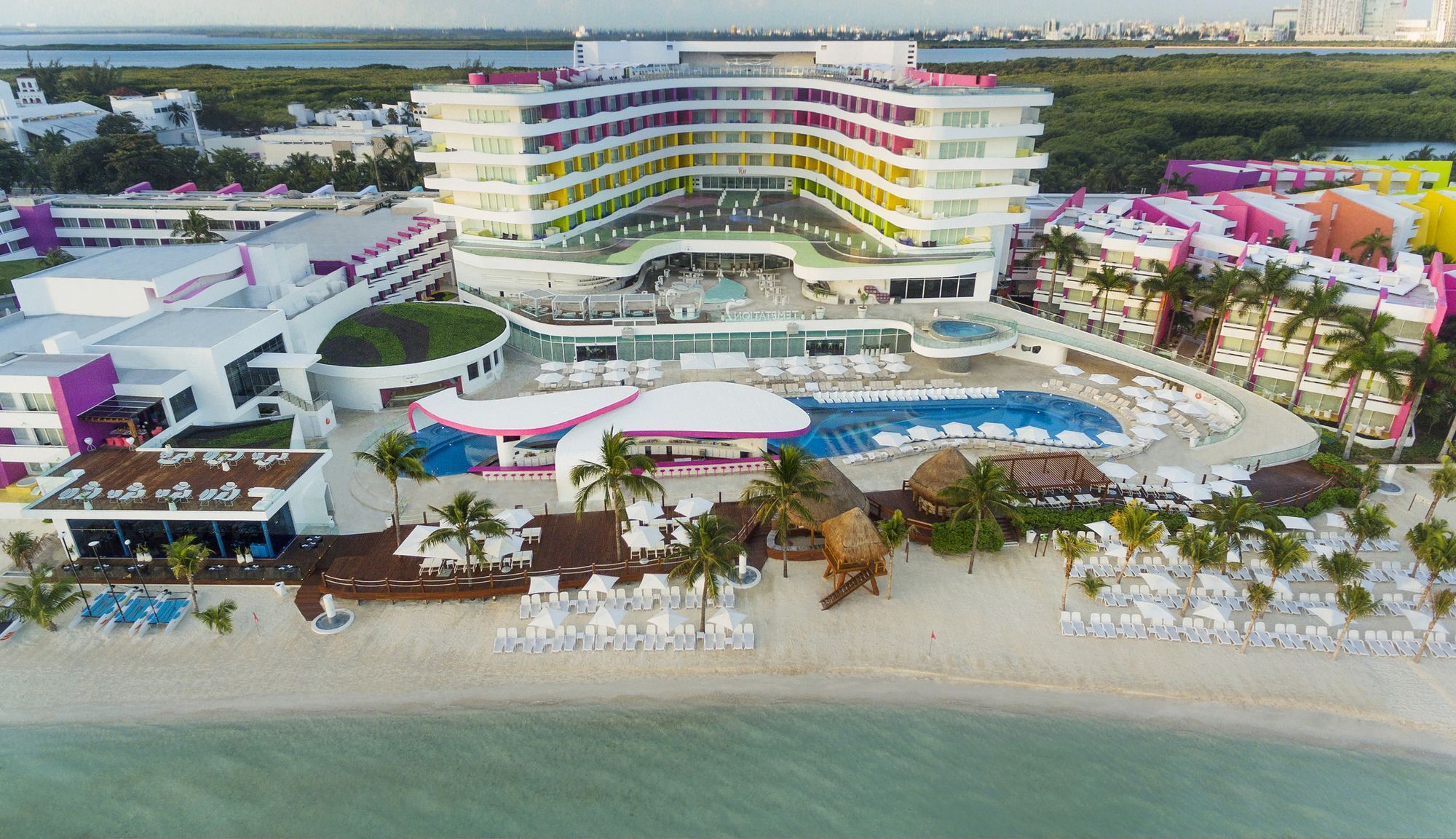 Temptation At The Tower Cancun Resort (Adults Only) Exterior foto